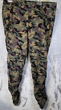 Like An Angel Leggings Pants 3X Green Purple Black Camo Skinny Skater Stretch